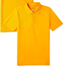 Boys Gold Polo- Wonder Nation
